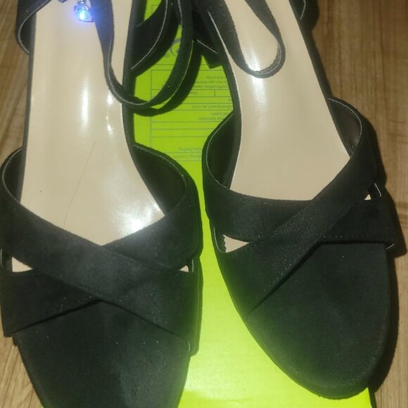 Block Heeled Platform Sandals Chunky Open Toe Shoes for Women - Picture 1 of 2